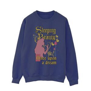 Sleeping Beauty Mens Once Upon A Dream Disney Sweatshirt / Navy Blue
